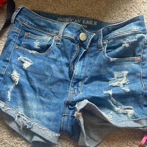 American eagle high rise denim